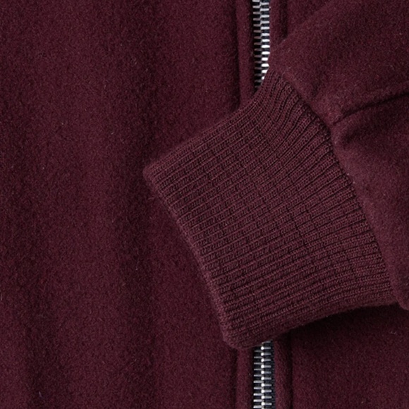 Libero Burgundy wool jacket- XXL - Picture 8 of 11